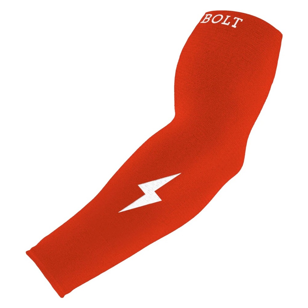 Bruce Bolt Red Compression Arm Sleeve